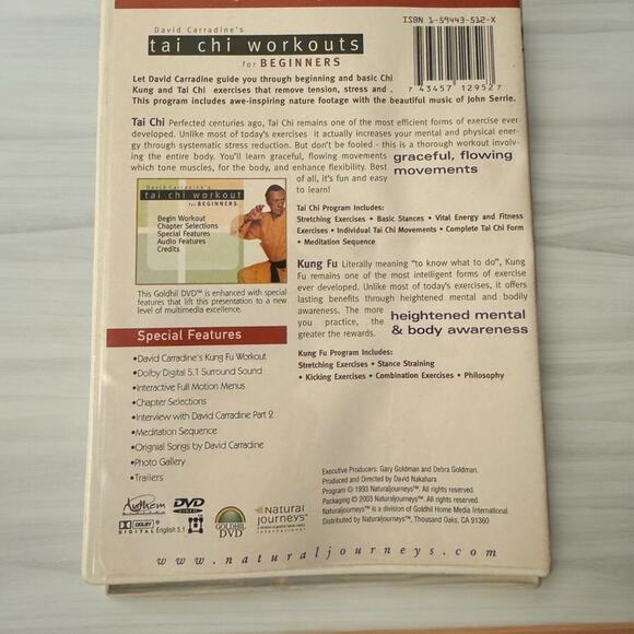 David Carradine's Tai Chi Workouts for Beginners - Picture 7 of 10